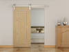 Stainlees Steel Barn Door Hardware MCO04SS