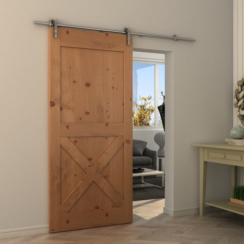 Stainlees Steel Barn Door Hardware MCS2512